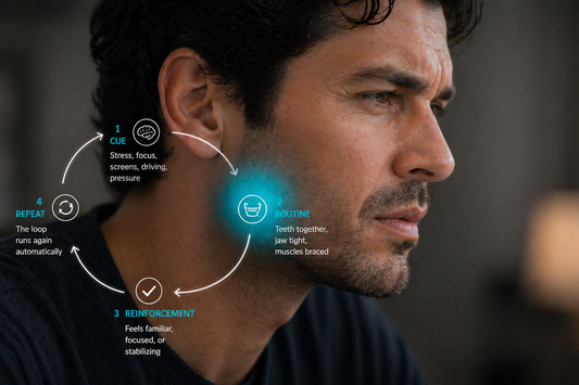 The Jaw Habit Loop: Why You Keep Clenching Even When You Try to Stop